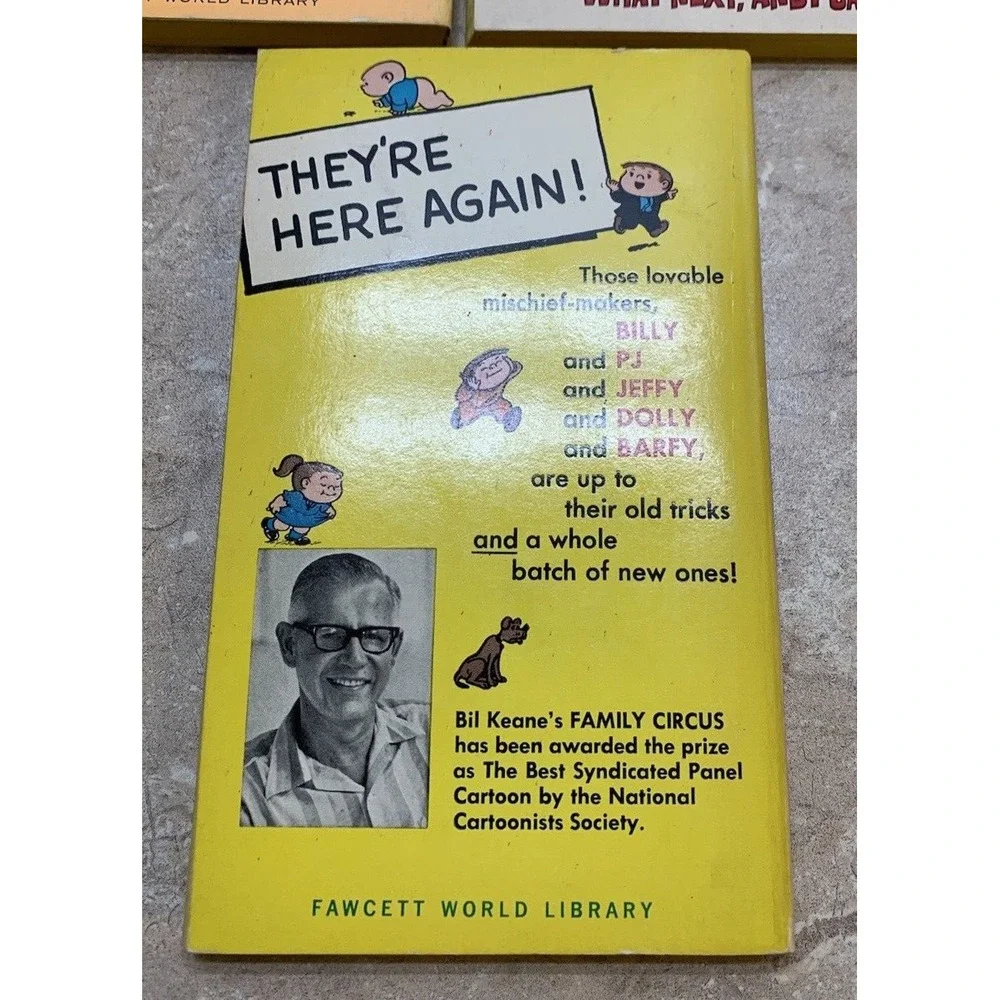 Lot of 6‎ 1960's A Fawcett Gold Medal Books (Smythe, Keane)